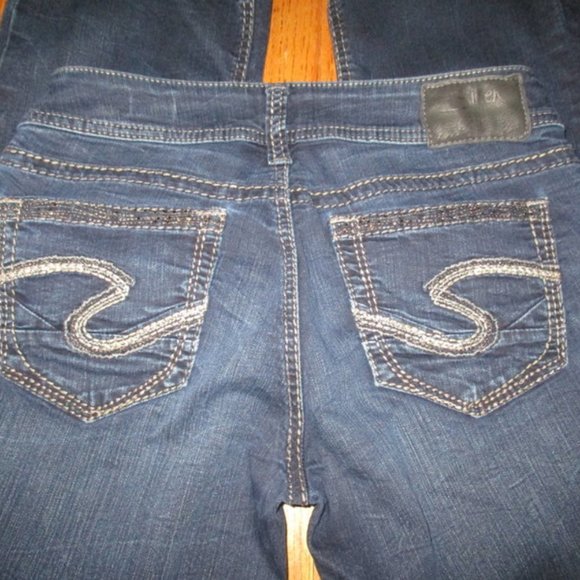 SILVER JEANS Suki Mid Slim Boot Women Sz 27x32 - Picture 6 of 8